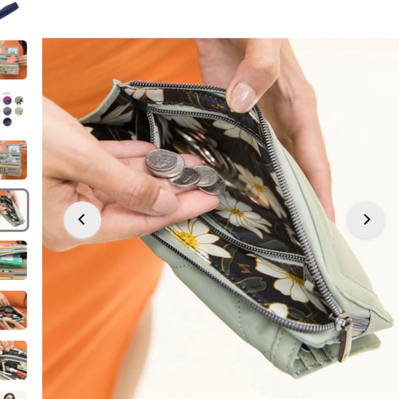 LUG Surrey Satin Luxe VL RFID Wallet - Picture 5 of 6